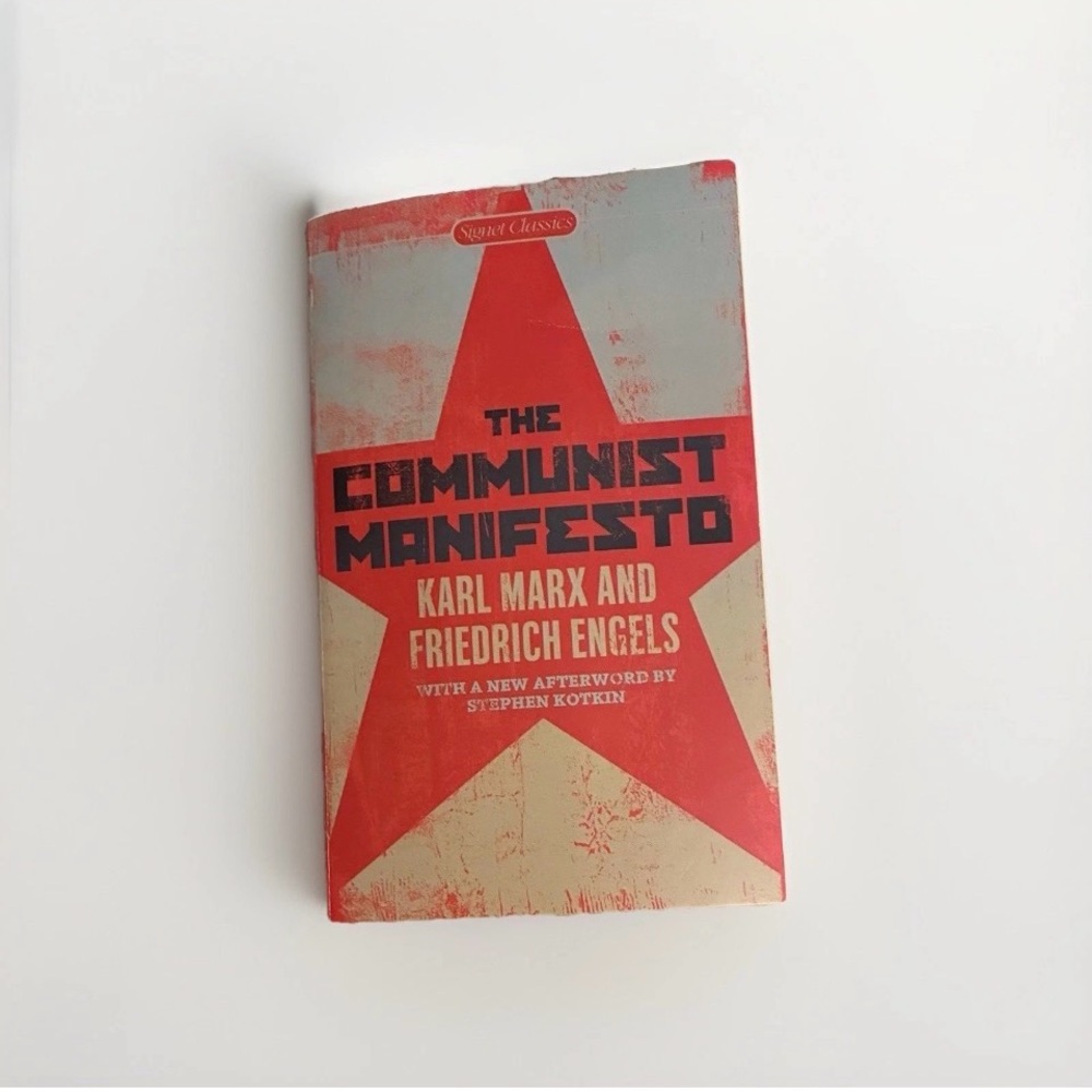 The Communist Manifesto Book by Karl Marx and Friedrich Engels